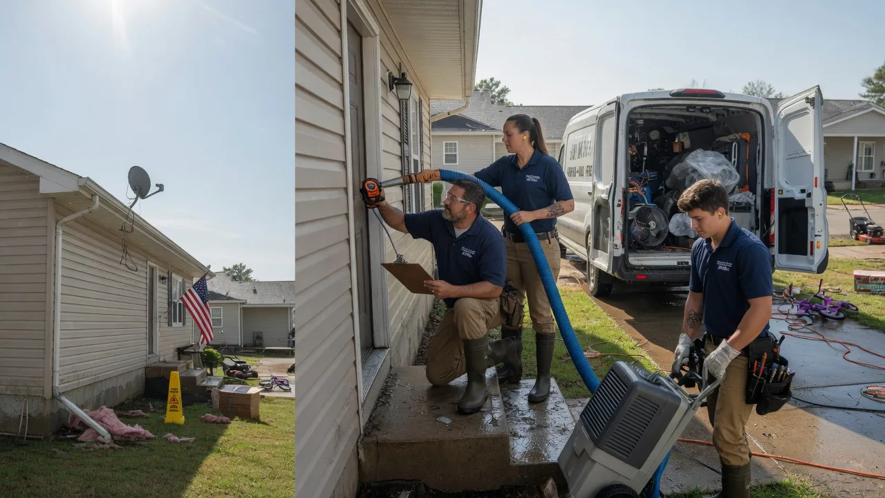 Ceiling Water Damage Restoration in Castorland, NY near me